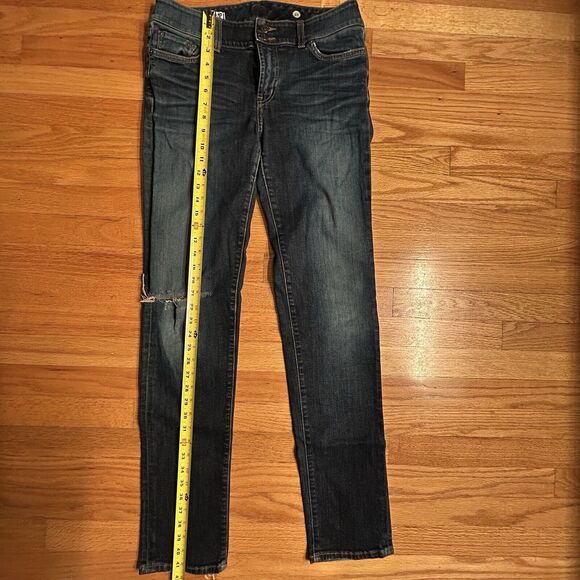 Red Engine Cinder Jeans Women's Size 31 Slim Straight Leg Denim Dark Wash - Picture 9 of 14